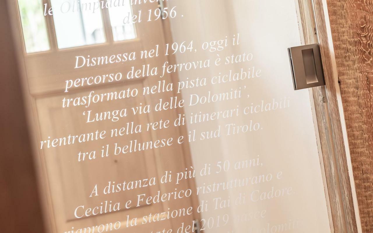 Alla Stazion Locanda Nelle Dolomiti 皮耶韦迪卡多雷 外观 照片